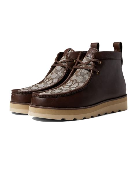 men's coach chukka boots.